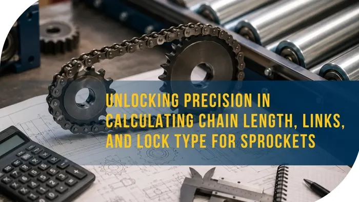 Unlocking Precision: A Guide to Calculating Chain Length, Links, and Lock Type for Sprockets