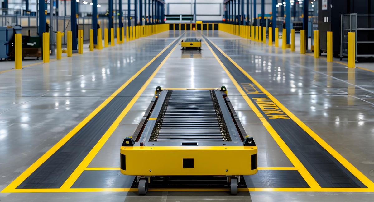 Curve Roller Conveyor System for Machined Parts