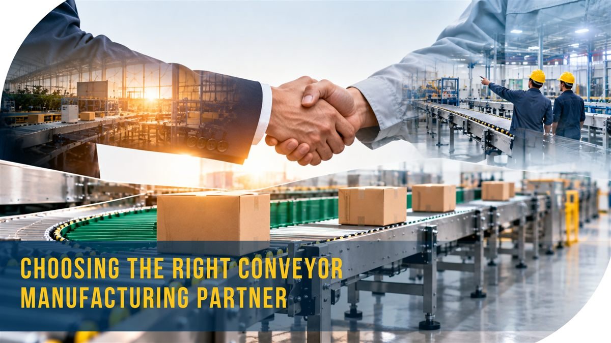 Choosing the right conveyor manufacturing partner