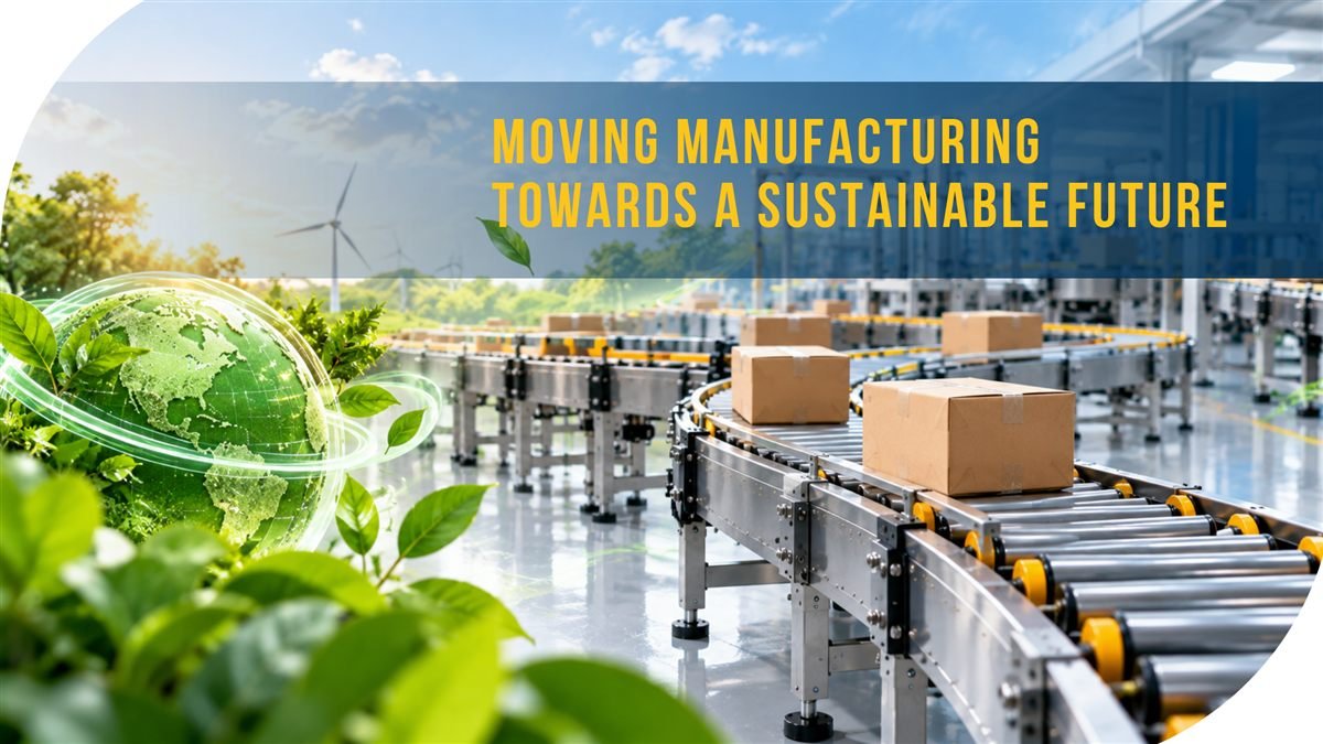 Moving manufacturing towards a sustainable future with efficient conveyor systems