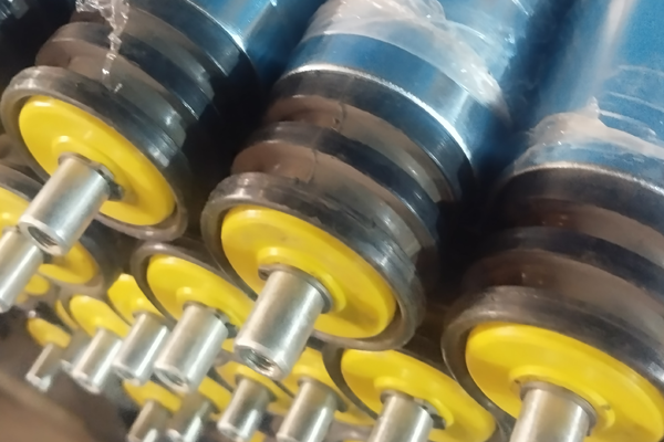 grooved rollers, O-ring driven rollers, precision machined rollers, polyurethane belt rollers